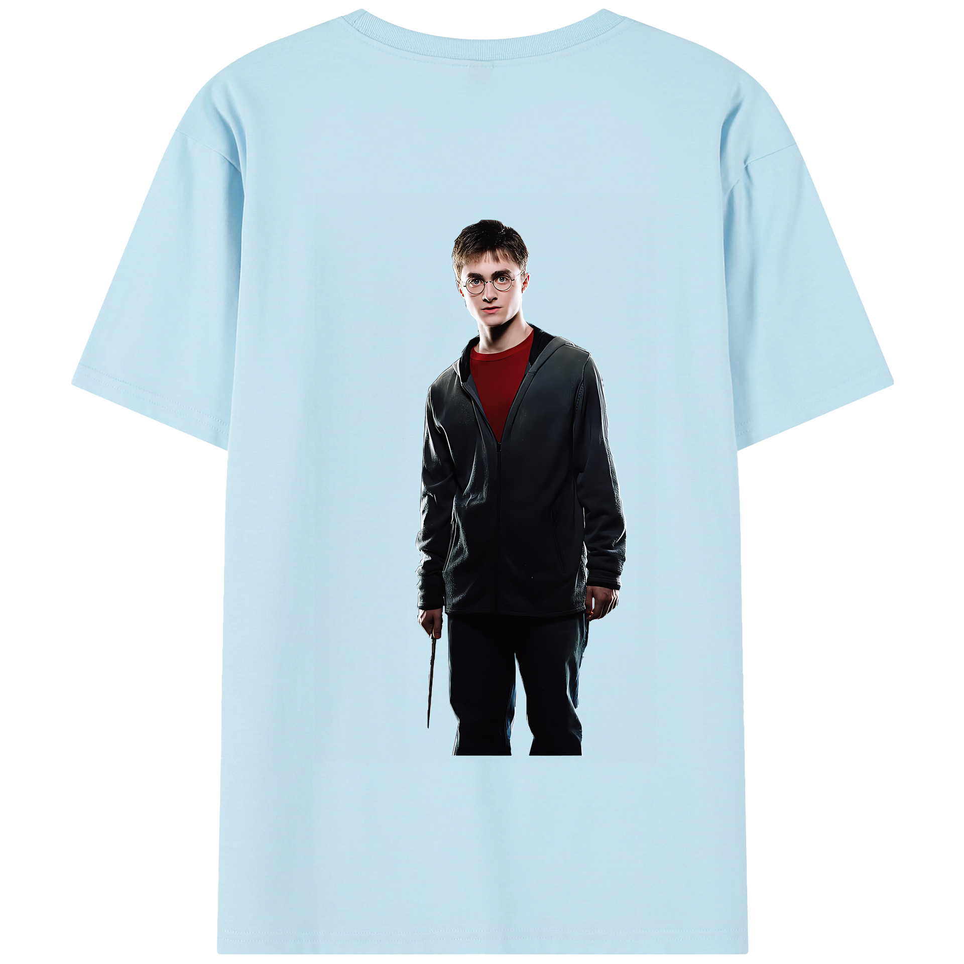 （画像用） Harry Potter ハリー・ポッターシリーズ 綿100％半袖Tシャツ（背面プリント）